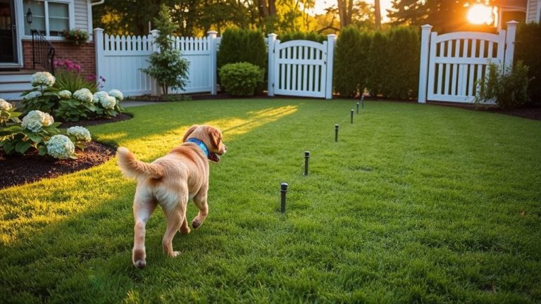 secure yard perimeter fences