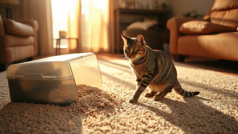 senior cat litter box avoidance