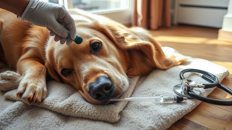 senior dog bacterial pneumonia care
