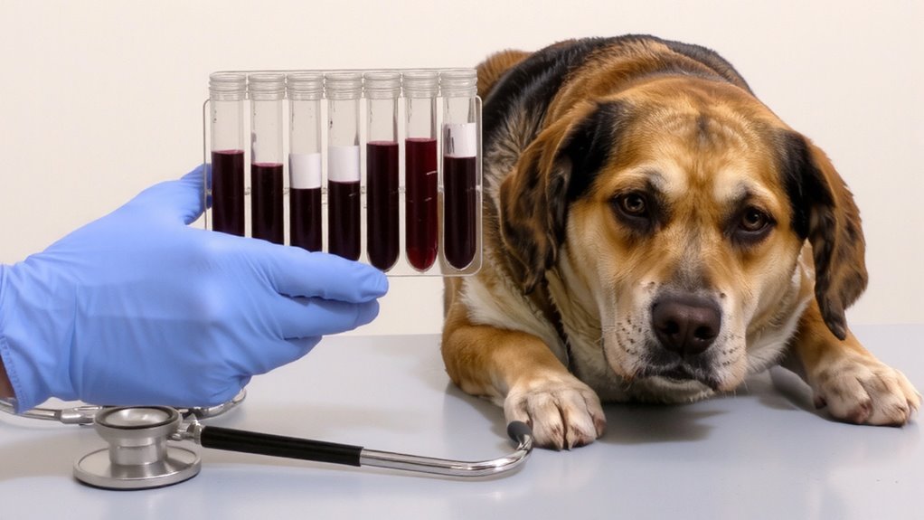 senior dog blood screening
