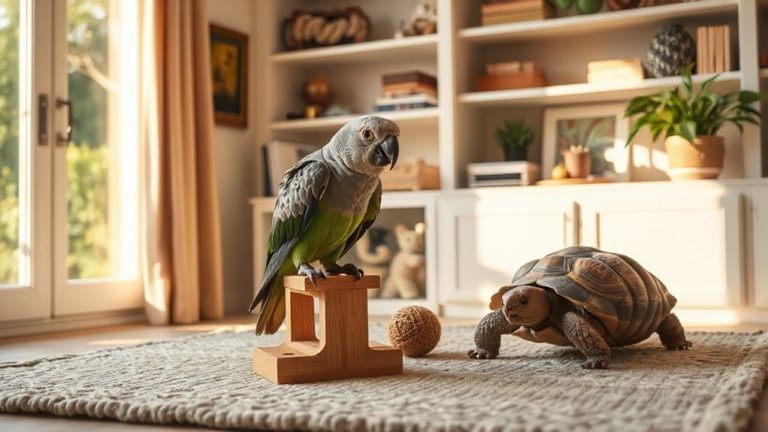 senior exotic pet cognitive care