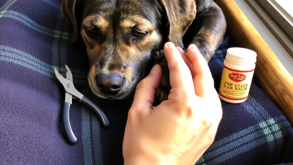 senior lab nail pain