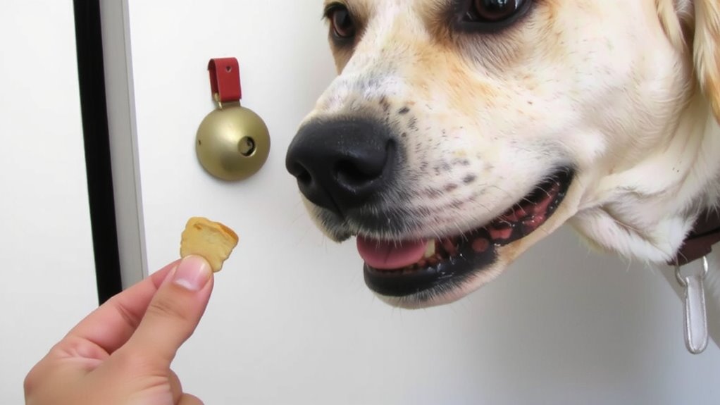 shaping nose touches with treats