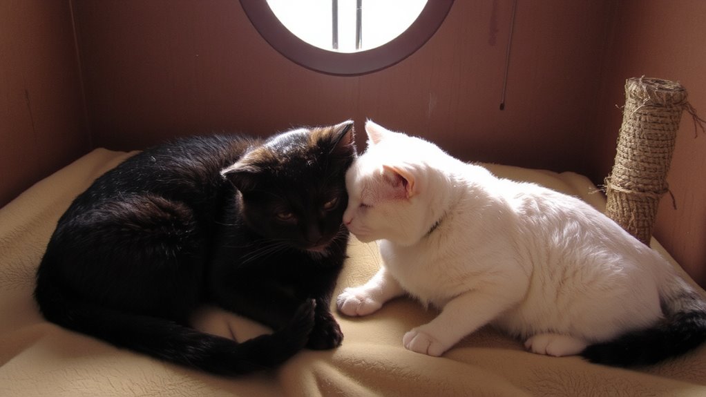 shared scents reduce stress