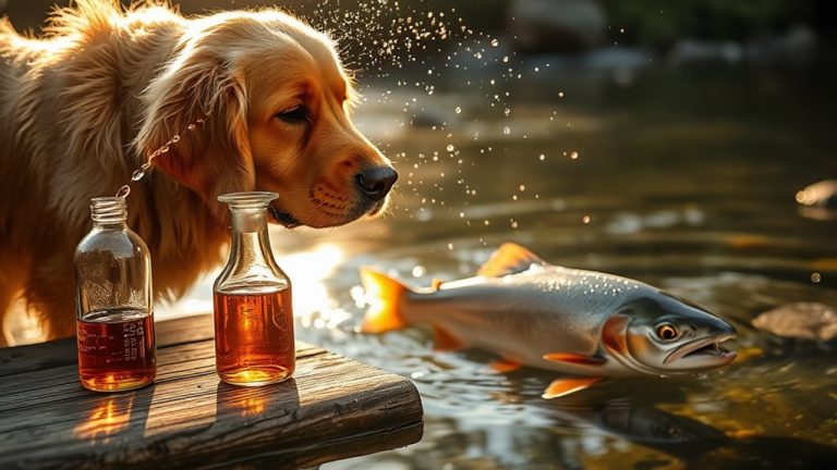 shiny coats from salmon oil