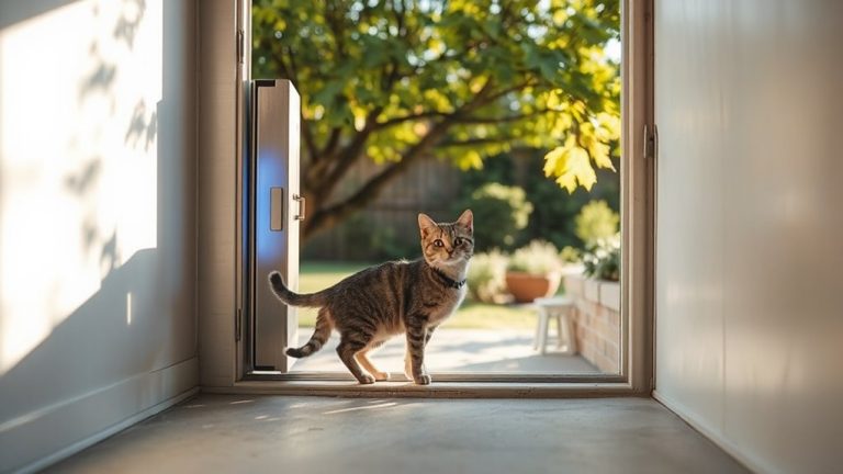 smart cat doors with access control