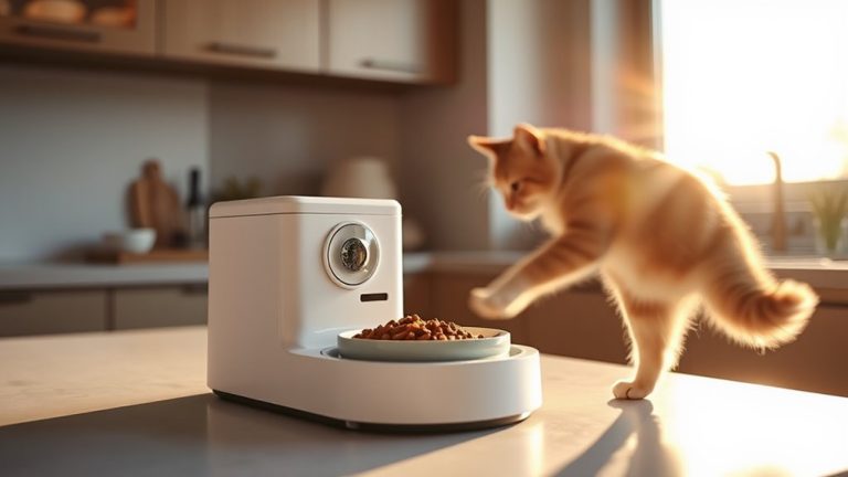smart cat feeders timed meals