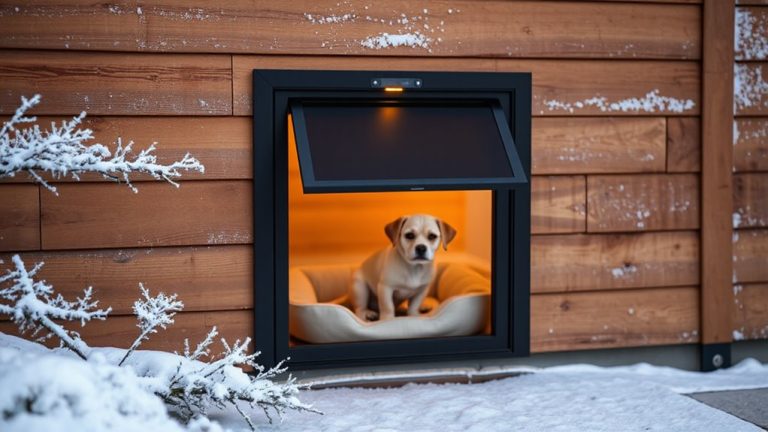 smart pet doors for cold weather