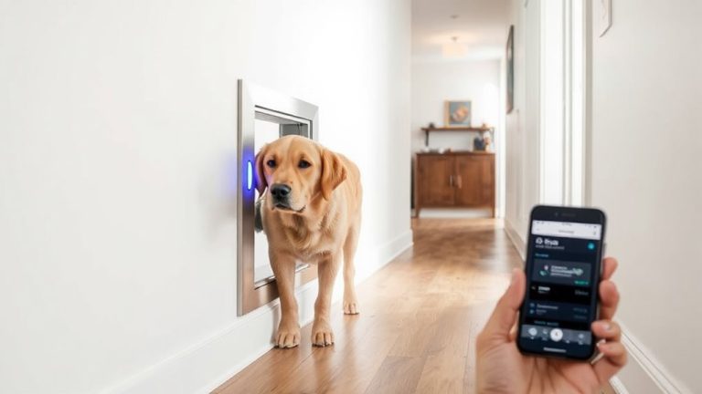 smart pet doors wall approved