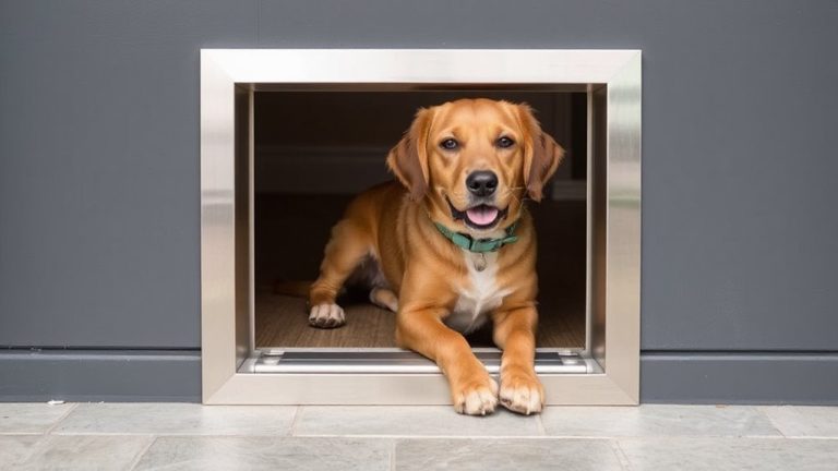 smart pet doors with alexa