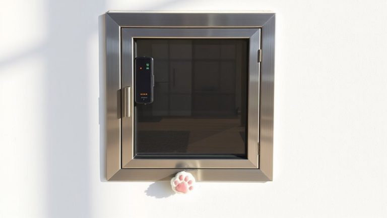 smart pet doors with locks
