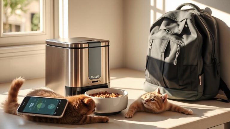 smart pet feeders for travel