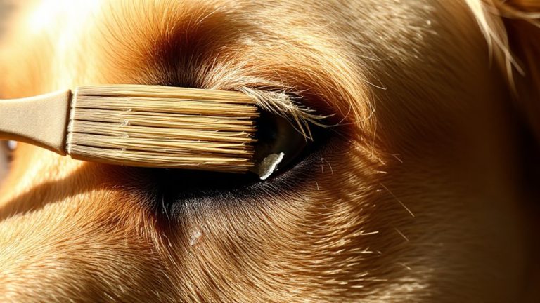 soft brush eye cleaning