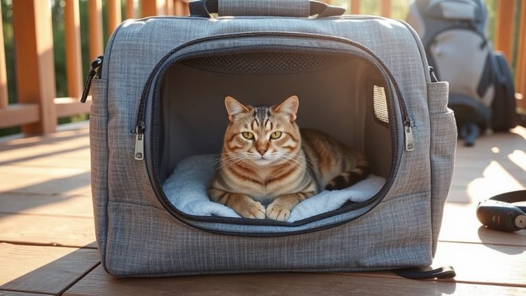 soft cat carriers for stress free travel