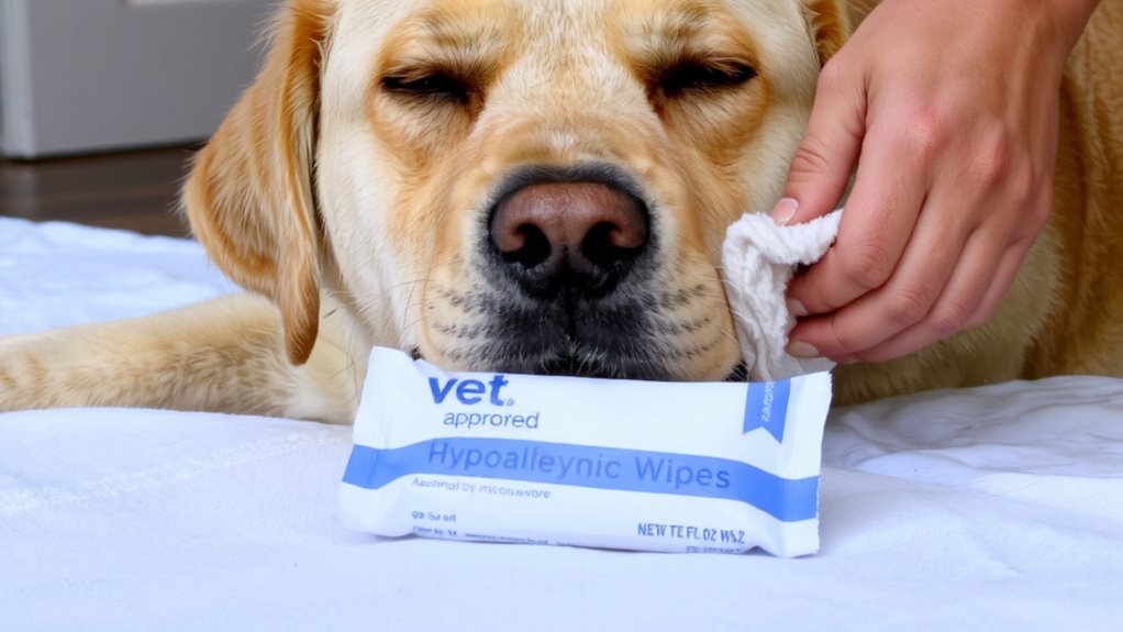 soft cloths vet approved wipes