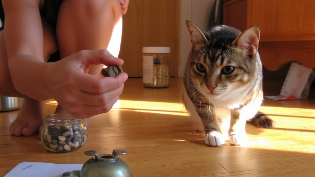 sound predicts treat immediately