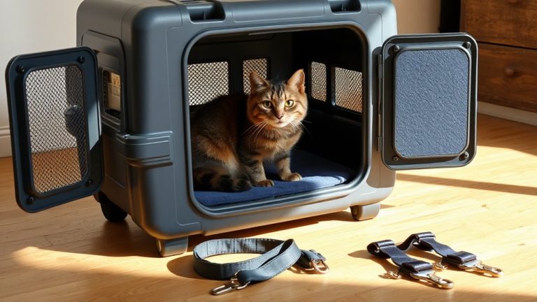 spacious secure cat carriers