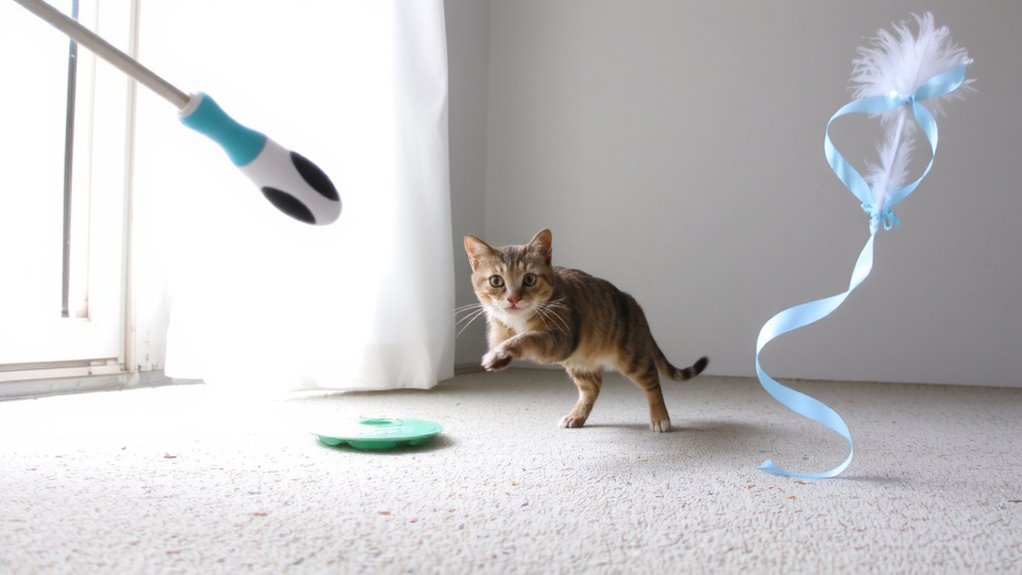 spinning cat toys types