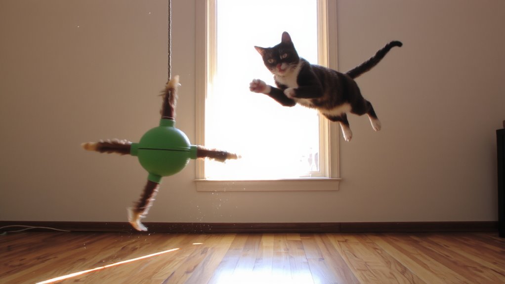spinning toys for indoor cats