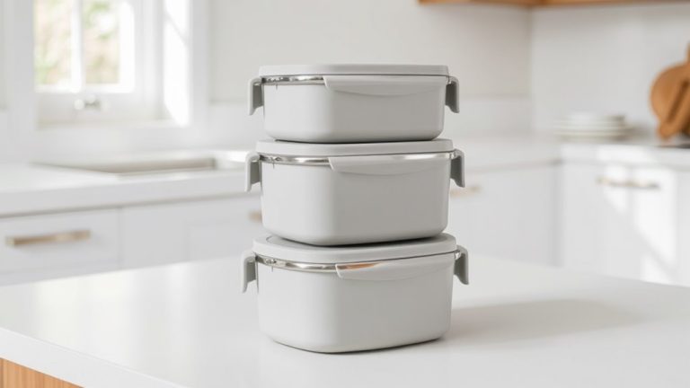 stackable pet food containers