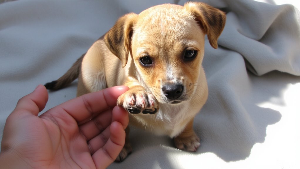 start early handle paws