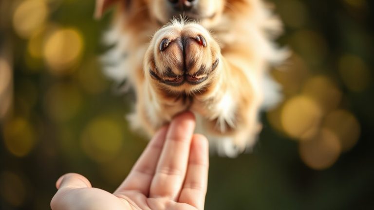 stationary paw lift training