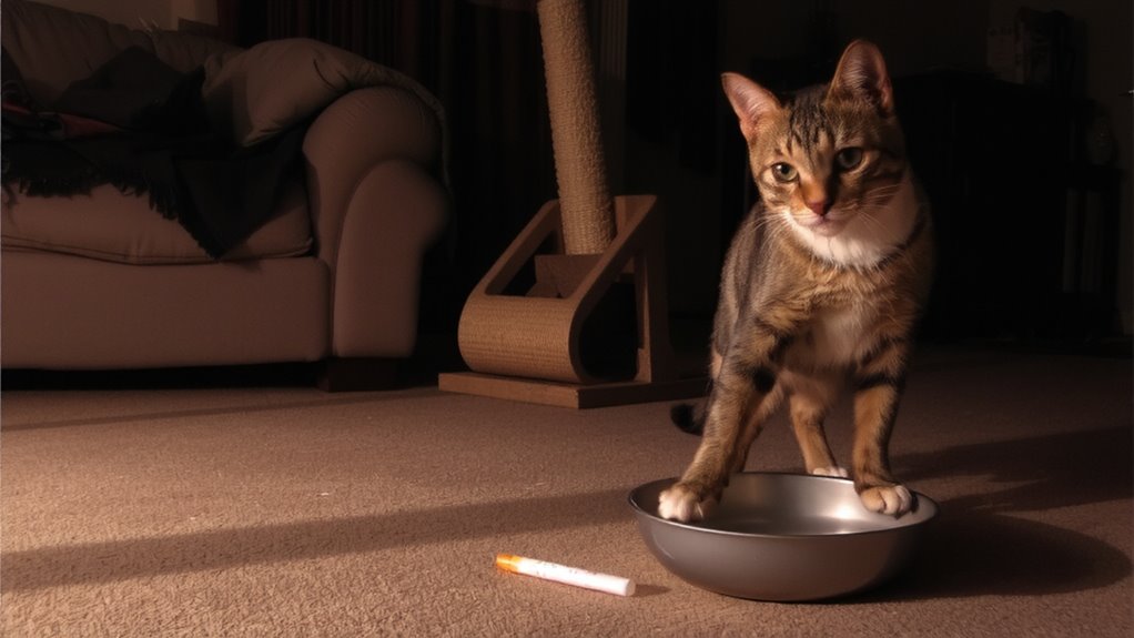 stress hormones disrupt cat sleep