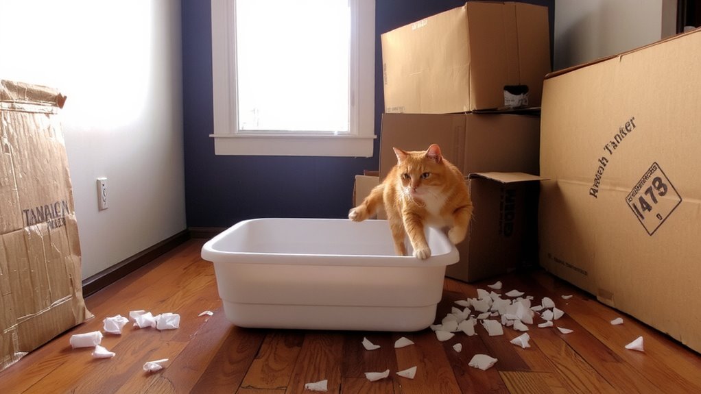 stress induced litter avoidance