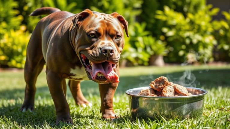 strong pitbulls healthy food