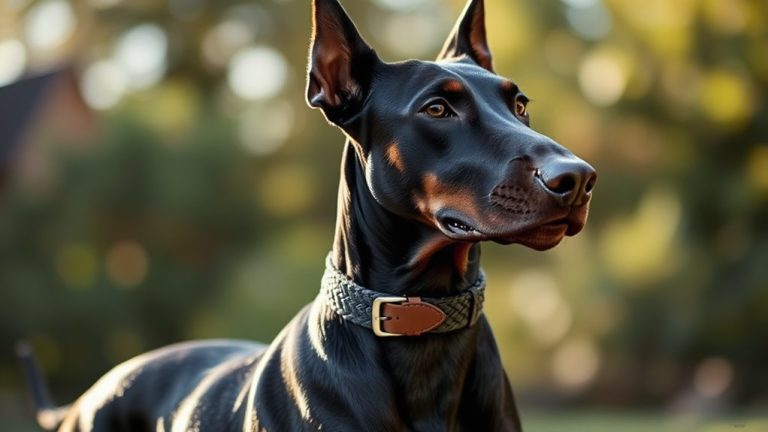 strong stylish collars for dobermans