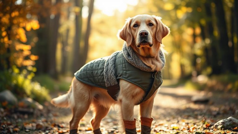 stylish and cozy dog clothes