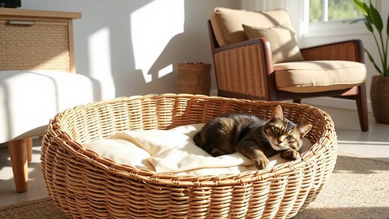 stylish comfortable wicker pet furniture