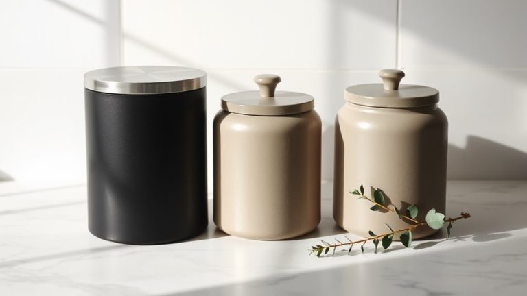 stylish pet food containers