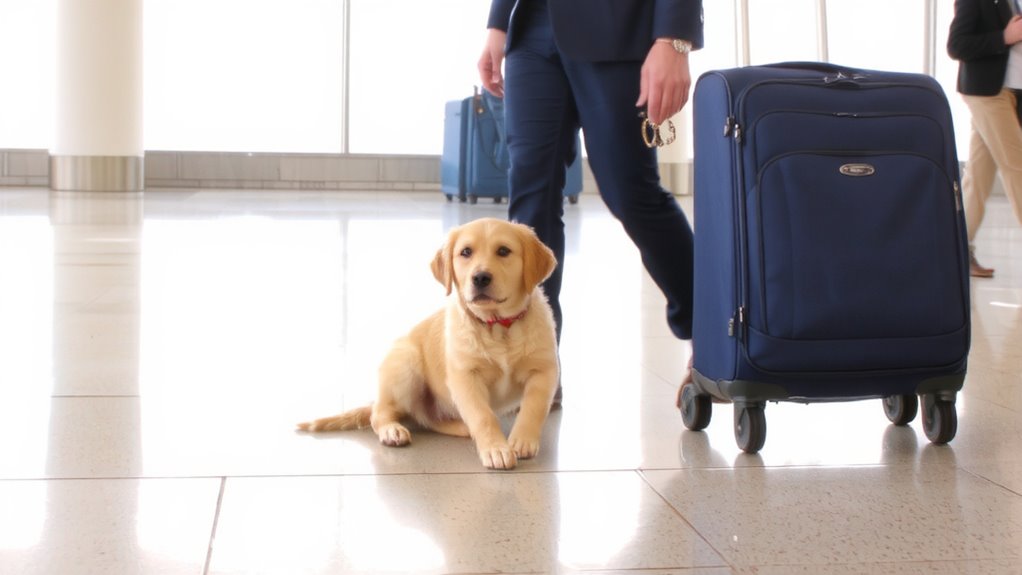 suitcase desensitization training protocol