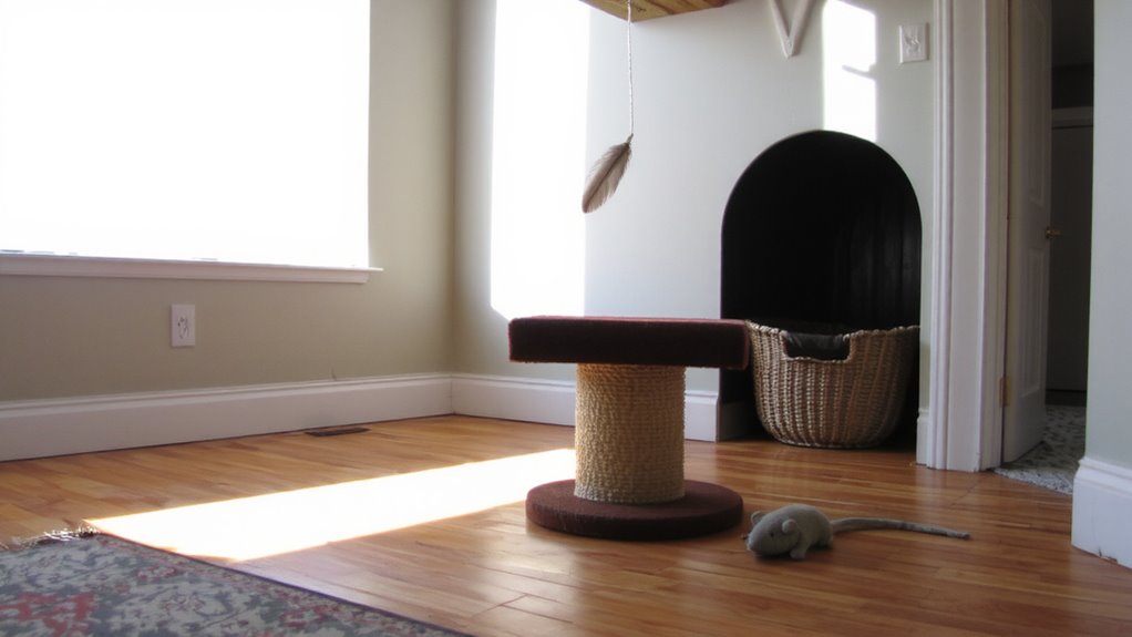 sunlit quiet spaced play zones