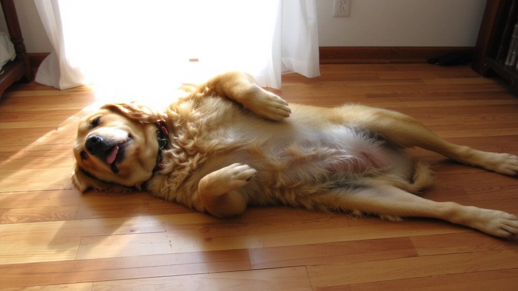 superman pose indicates comfort