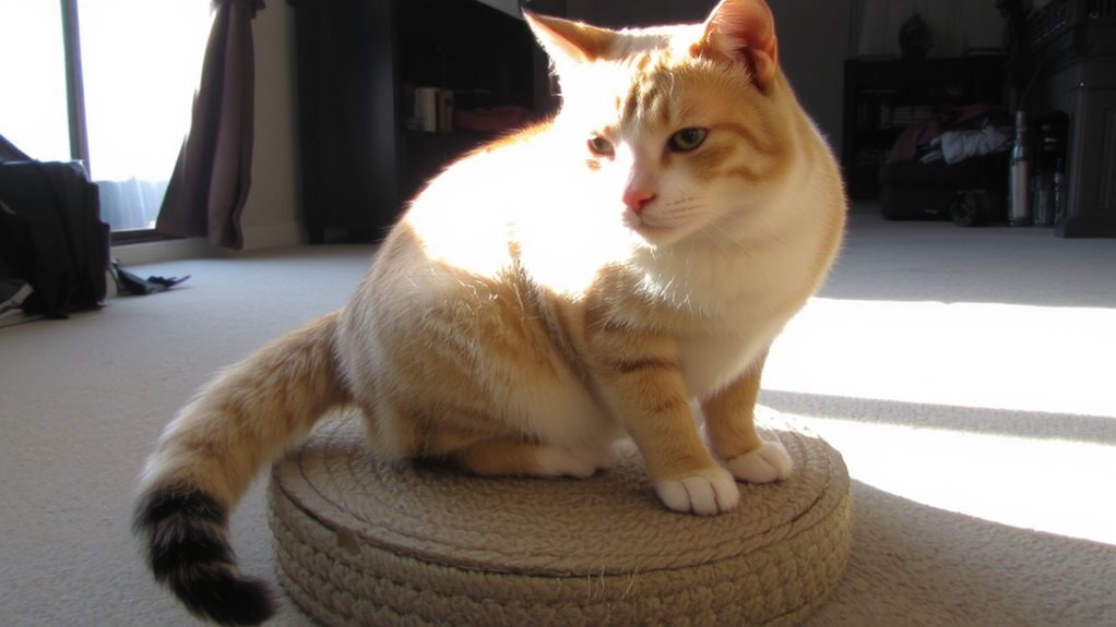 tail flicking signals agitation