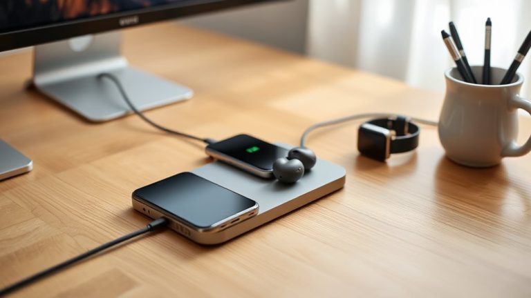 tangle free wireless charging stations