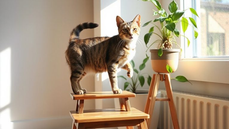 teach cat step up stool