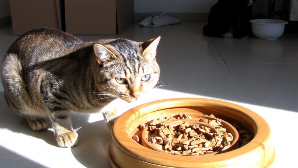 territorial instincts drive mealtime aggression