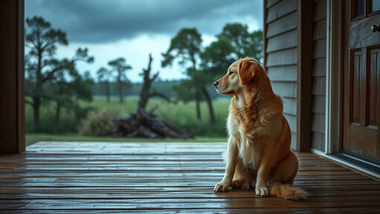 thunderstorm calm training for dogs