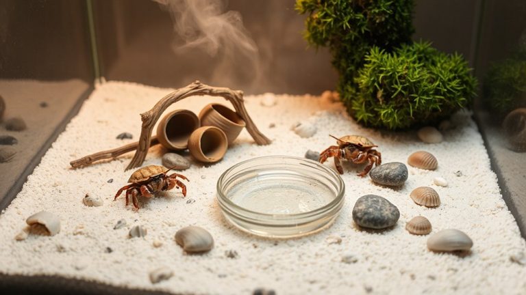 tiny tropical crab homes