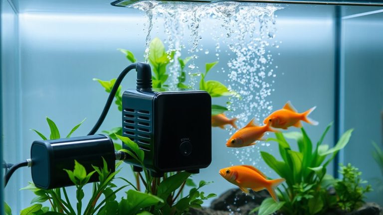 top air pumps for fish tanks