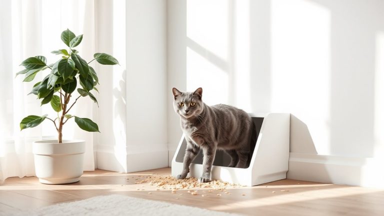 top entry litter boxes