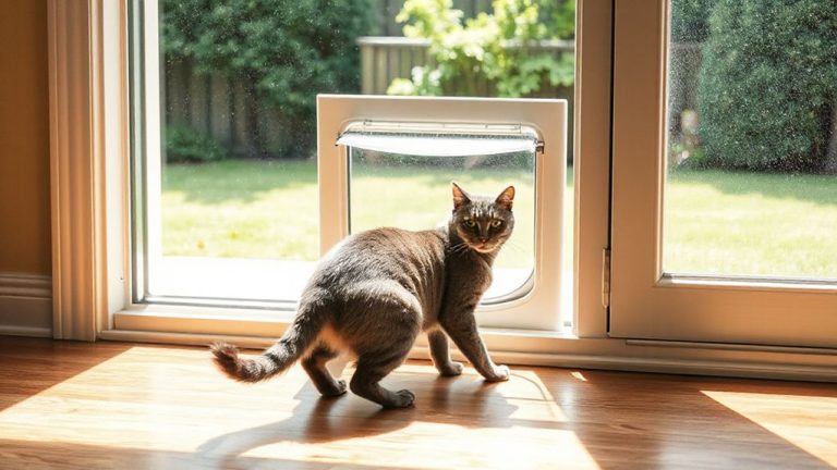 train cat door use