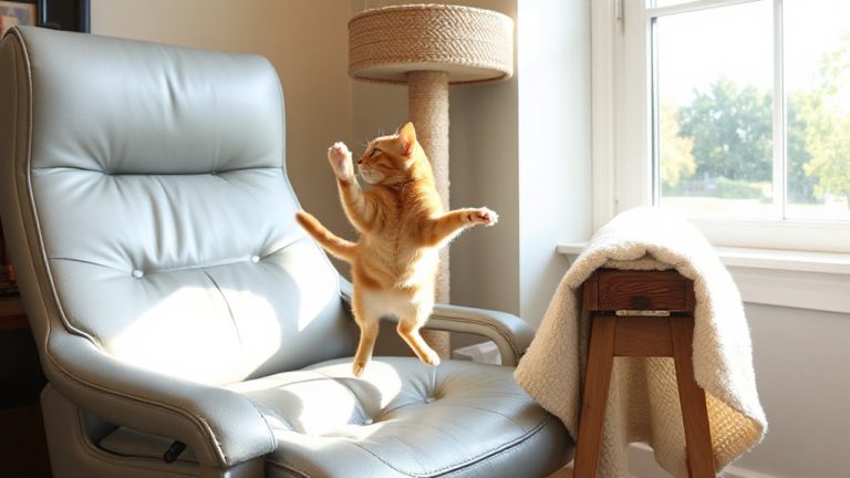 train cat to avoid chairs