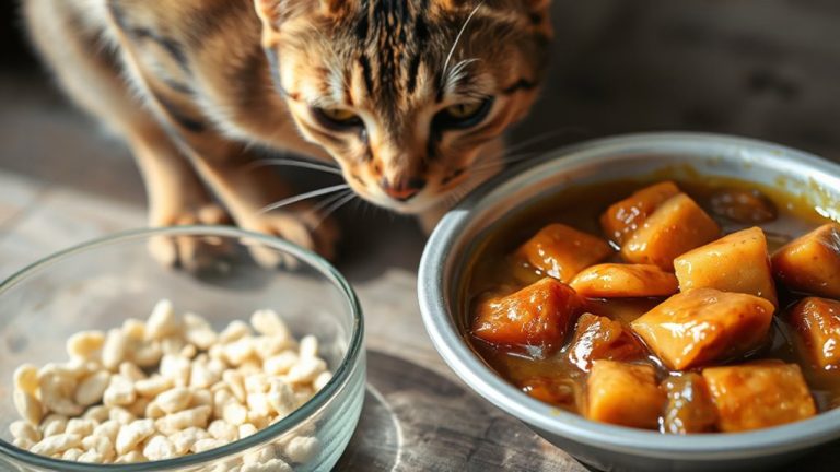 transition cat to wet diet