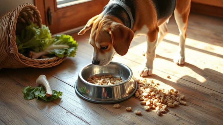 transition dog from scraps to structured diet