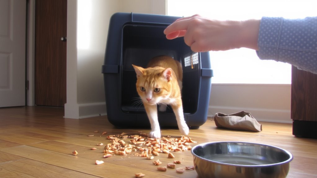 treats reinforce carrier entry