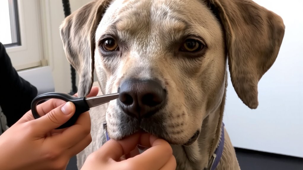 trimming impairs sensory function
